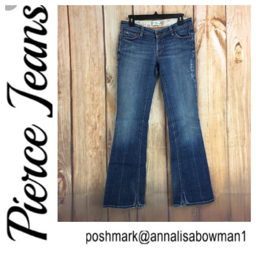 DISTRESSED Pierce Jeans Bootcut size 29